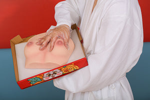 Breasts (s) torso Sex doll (Climax Doll PRO A-cup silicone)