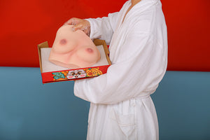 Breasts (s) torso Sex doll (Climax Doll PRO A-cup silicone)