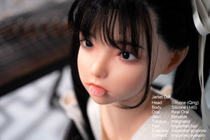 Qing Sex doll (Jarliet 140cm c-cup silicone)