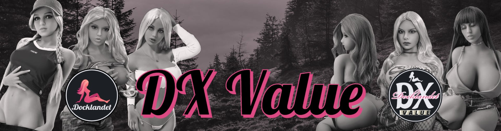 EL-Doll / DX Value realistiska TPE-sexdockor från Docklandet – prisvärda, högkvalitativa modeller i naturlig design, tillgängliga med expressleverans.