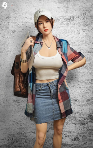 Sexdocka Leyla Model 19R Deluxe (Gynoid Doll 168cm F-Kupa Silikon)