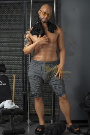 Cliff Jensen Pornstar poupée sexuelle (Irontech Doll 190cm en silicone)