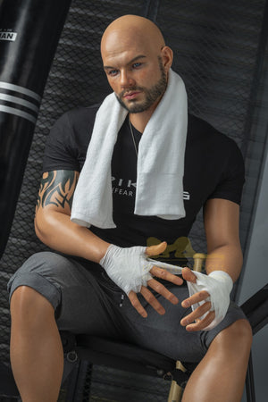 Cliff Jensen Pornstar poupée sexuelle (Irontech Doll 190cm en silicone)