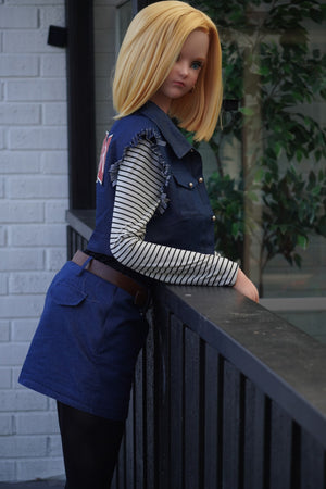 Lazuli Android 18 Sex doll (Irokebijin 147cm f-cup silicone)