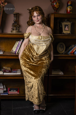 Păpușă sexuală de fildeș (Starpery 161cm H-Kupa TPE+silicon)