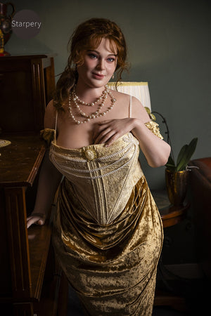 Păpușă sexuală de fildeș (Starpery 161cm H-Kupa TPE+silicon)