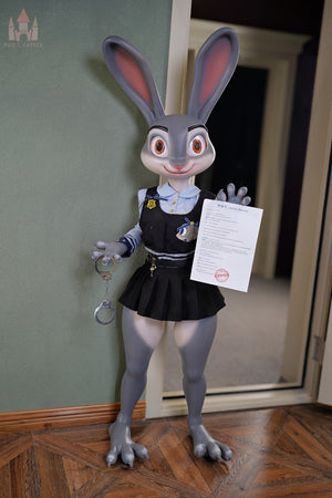 Judy the rabbit Sex doll (Dolls Castle 168cm A-cup silicone)