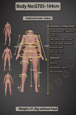 Mary Sex doll (Galatea Doll 164cm b-cup #135 silicone)