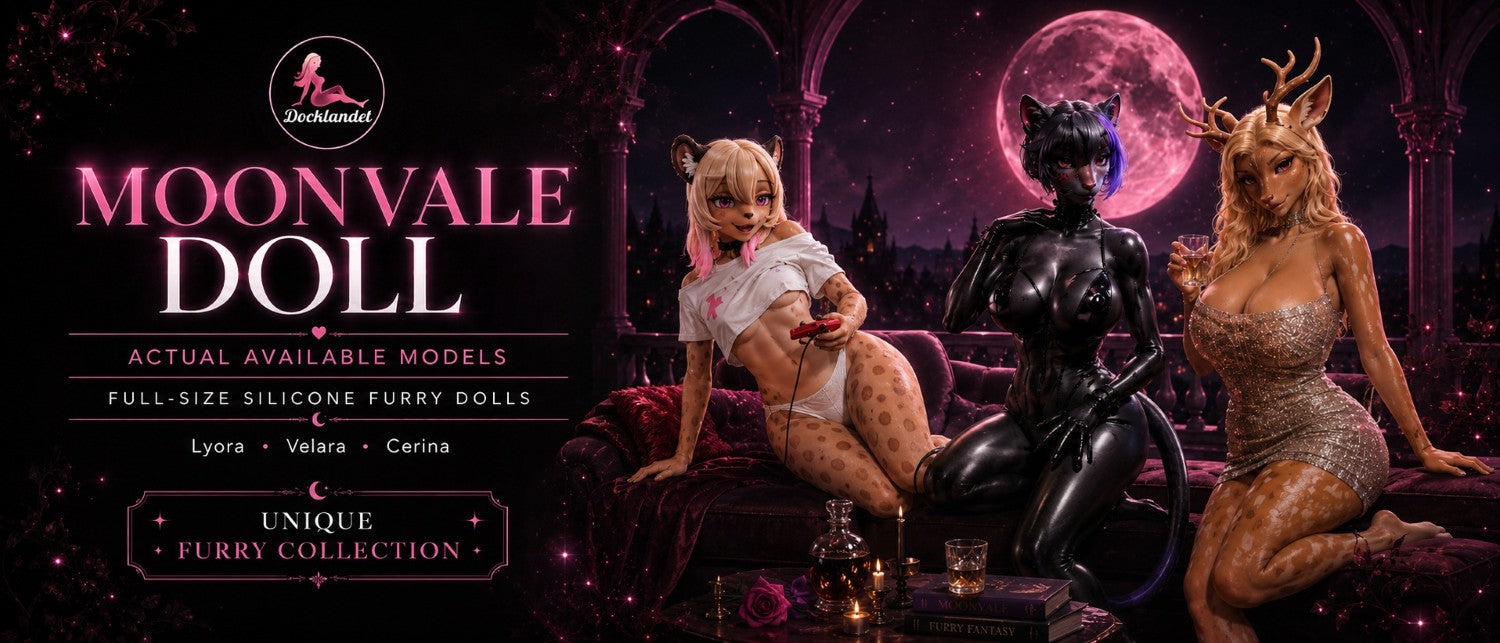 Moonvale Doll is a brand that creates full-size furry silicone sex dolls that combine human forms with animal-inspired features. Discover expressive fantasy characters with details like horns, ears, tails, paws and painted body patterns.