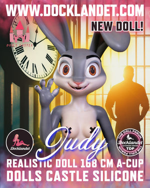 Judy the rabbit Sex doll (Dolls Castle 168cm A-cup silicone)