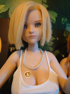 Lazuli Android 18 Sexdocka (Irokebijin 140cm E-Kupa TPE/Silikon)