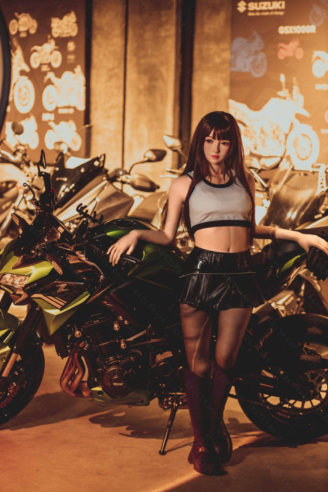 Холли Сек Долл (Bezlya Doll 160цм Ц-чаша 2.1 Силикон)