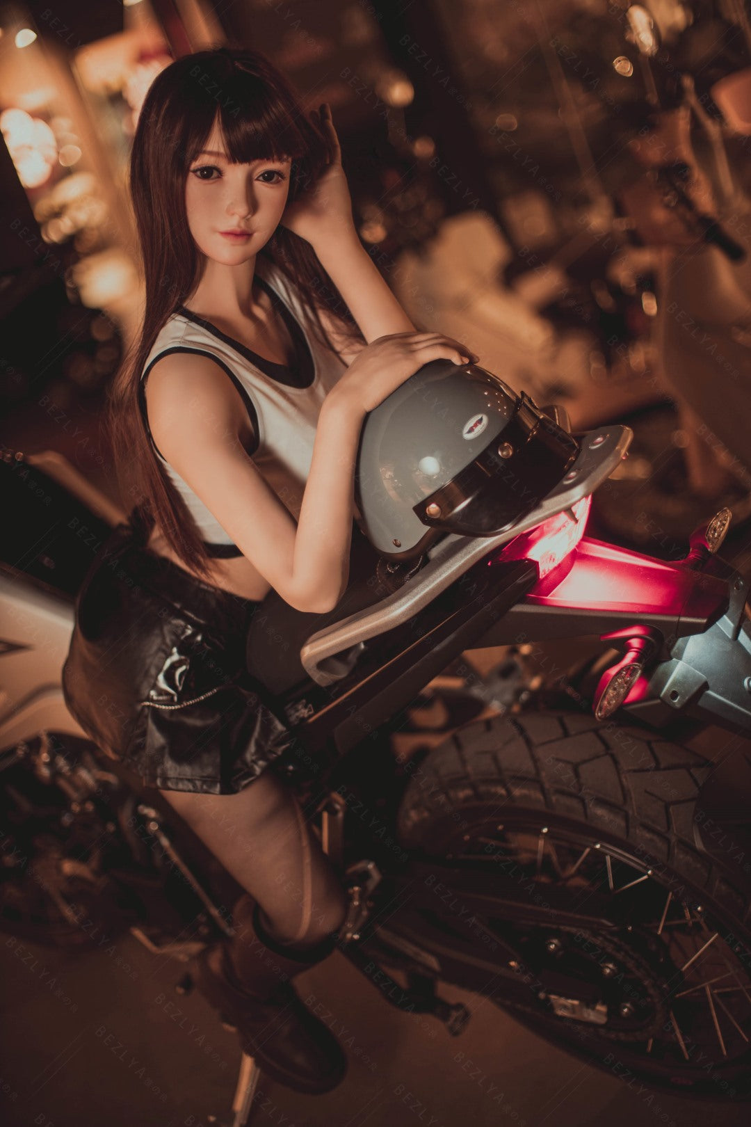 Холли Сек Долл (Bezlya Doll 160цм Ц-чаша 2.1 Силикон)