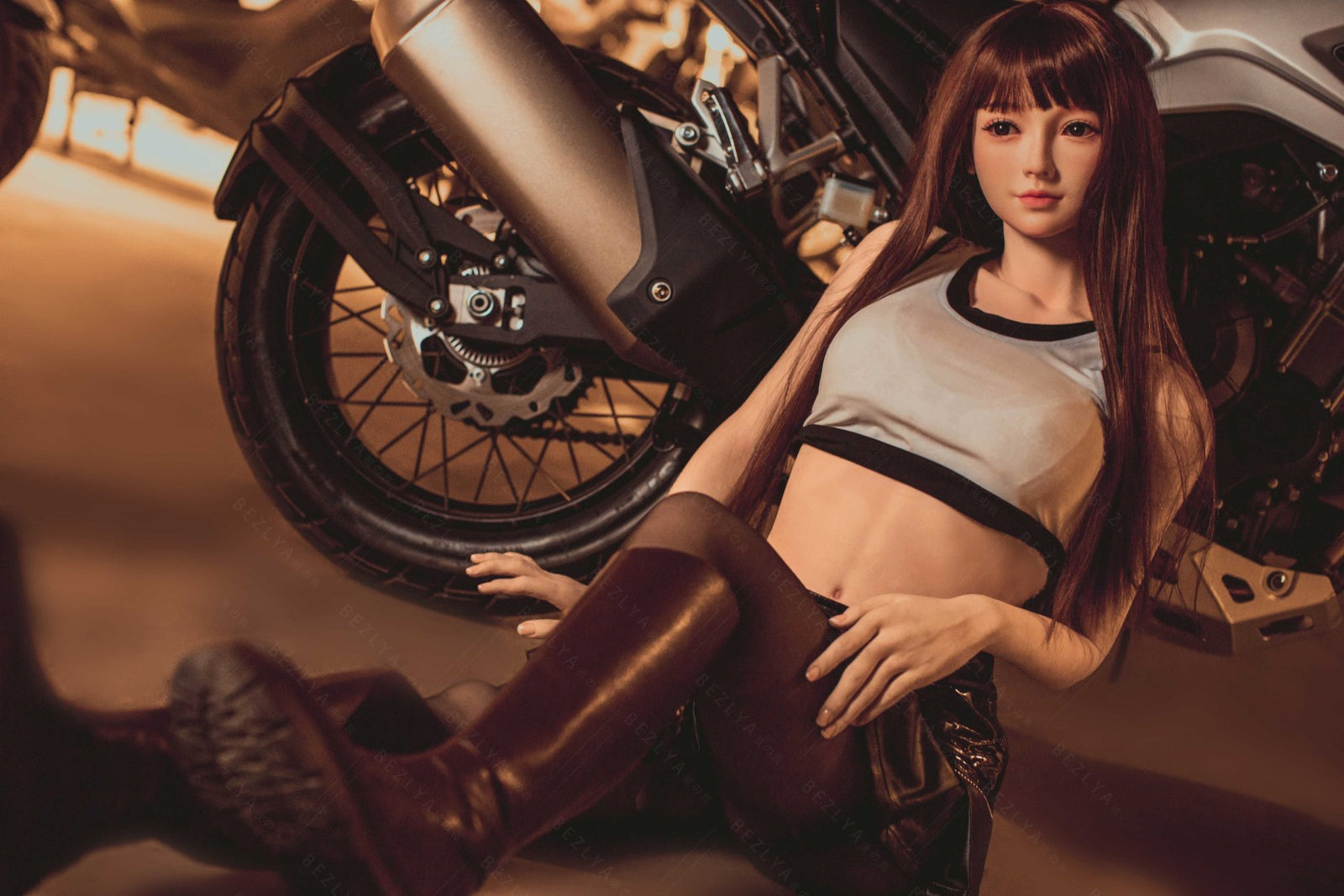 Холли Сек Долл (Bezlya Doll 160цм Ц-чаша 2.1 Силикон)