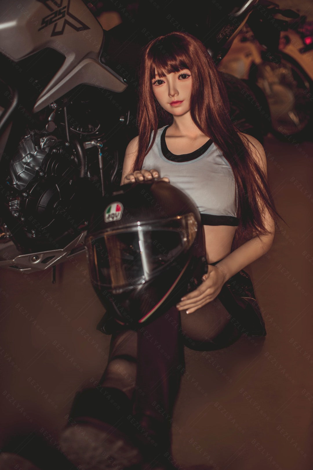 Холли Сек Долл (Bezlya Doll 160цм Ц-чаша 2.1 Силикон)