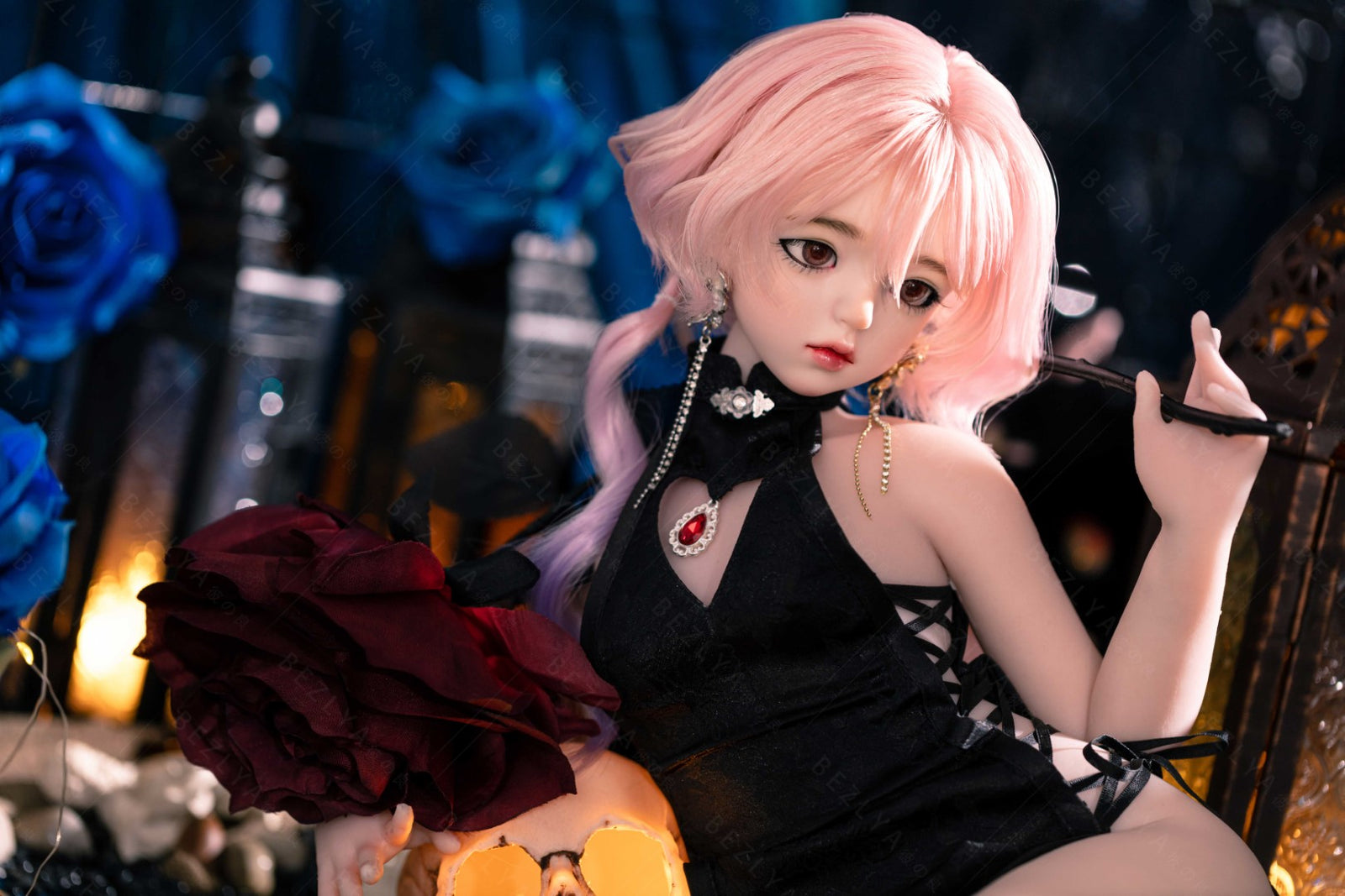 Berry Sex doll (Bezlya Doll 65cm A-cup 2.2 silicone)