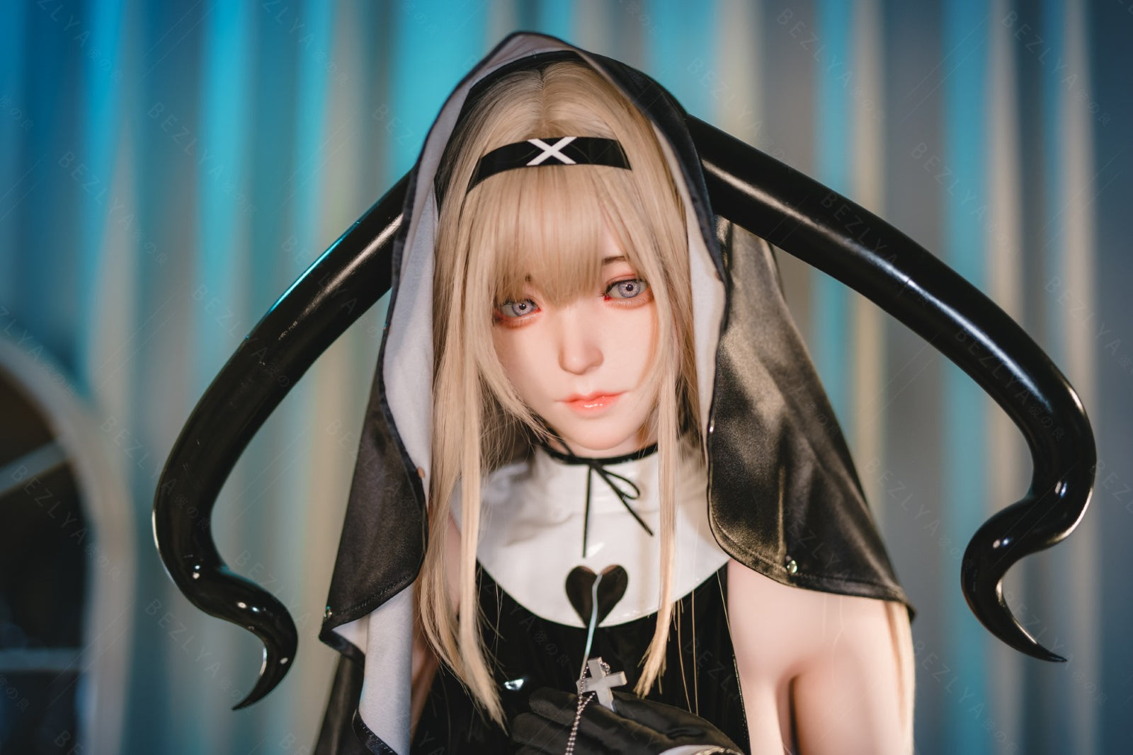 Campanule poupée sexuelle (Bezlya Doll Bonnet F 155 cm 2.0 TPE+Silicone)