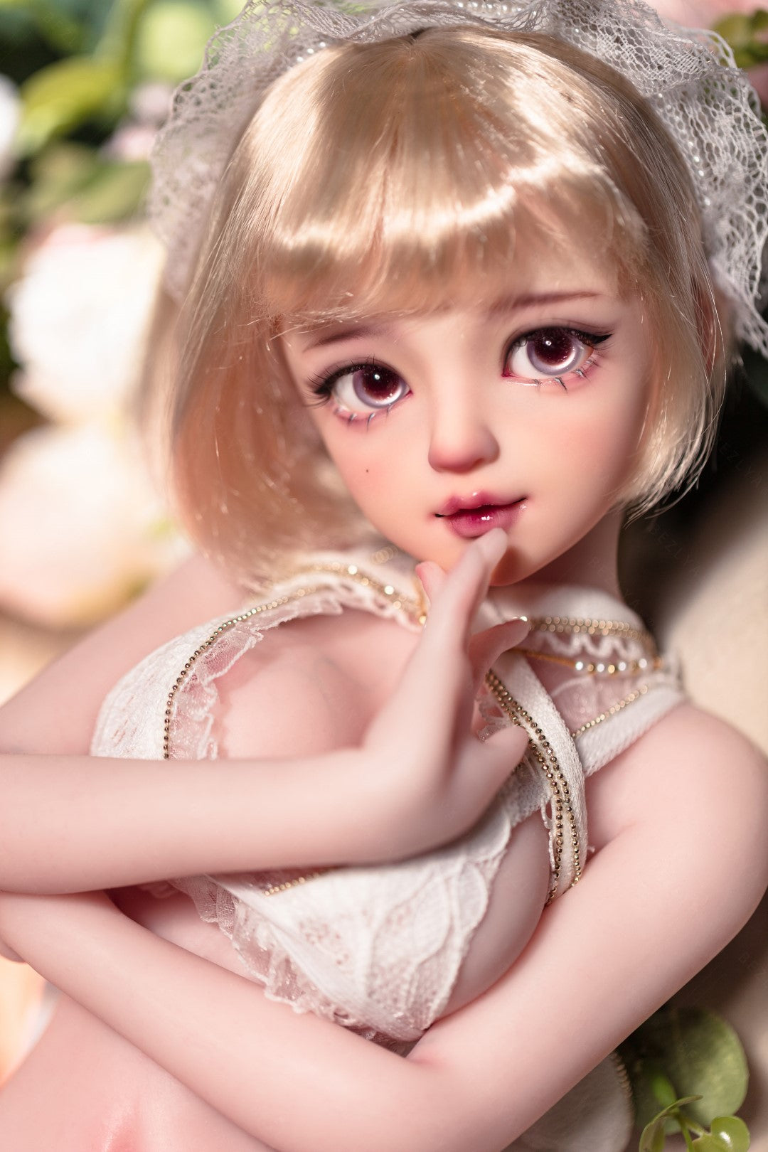 Apricot Sexdocka (Bezlya Doll 62cm E-kupa 2.2 Silikon)