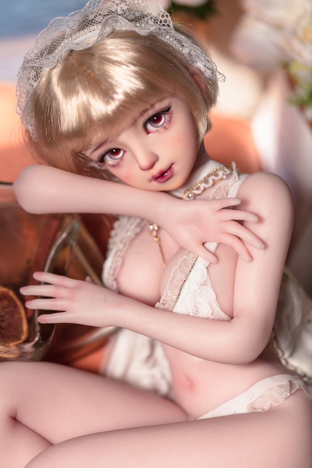 Apricot Sexdocka (Bezlya Doll 62cm E-kupa 2.2 Silikon)