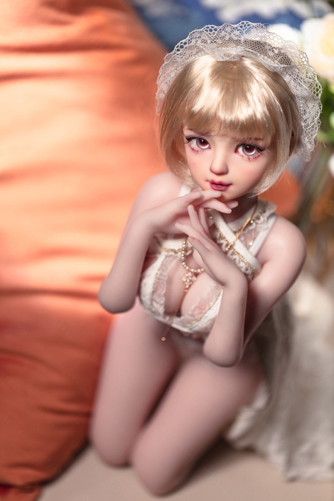 Apricot Sexdocka (Bezlya Doll 62cm E-kupa 2.2 Silikon)