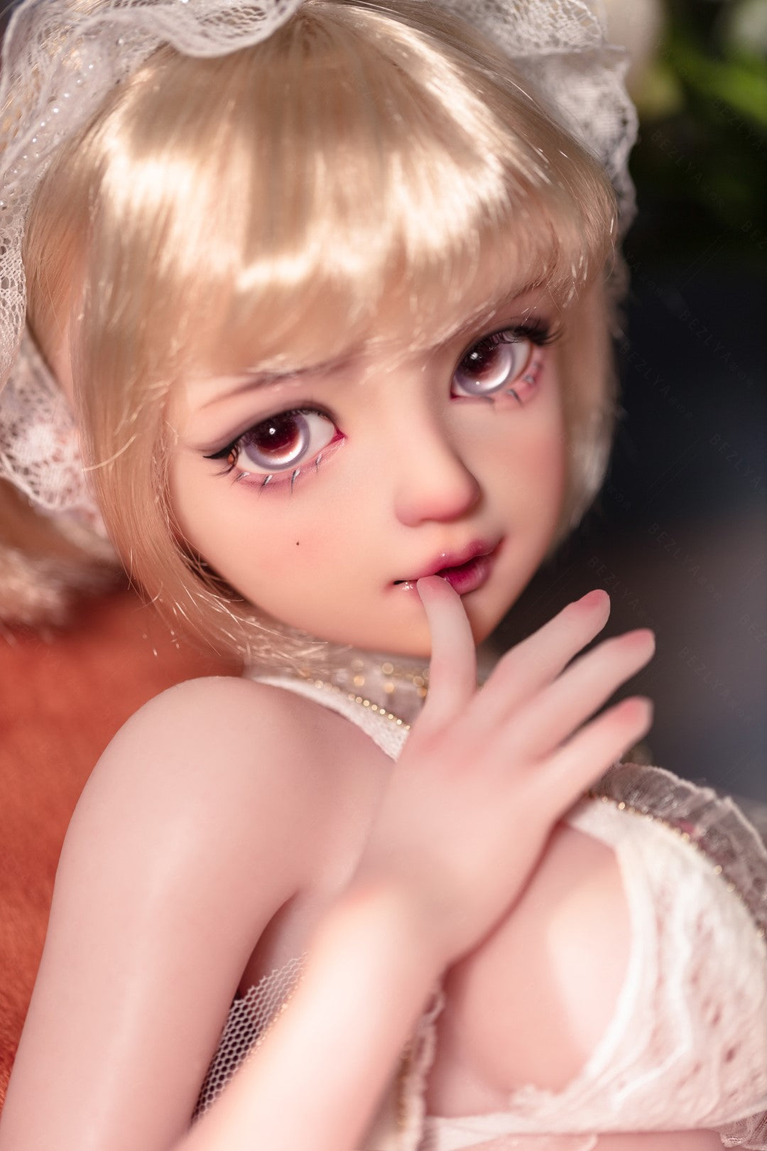 Apricot Sexdocka (Bezlya Doll 62cm E-kupa 2.2 Silikon)