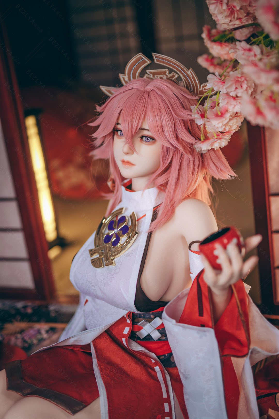 Yae Miko Sex doll (Bezlya Doll 155cm E-cup 2.2CF silicone)