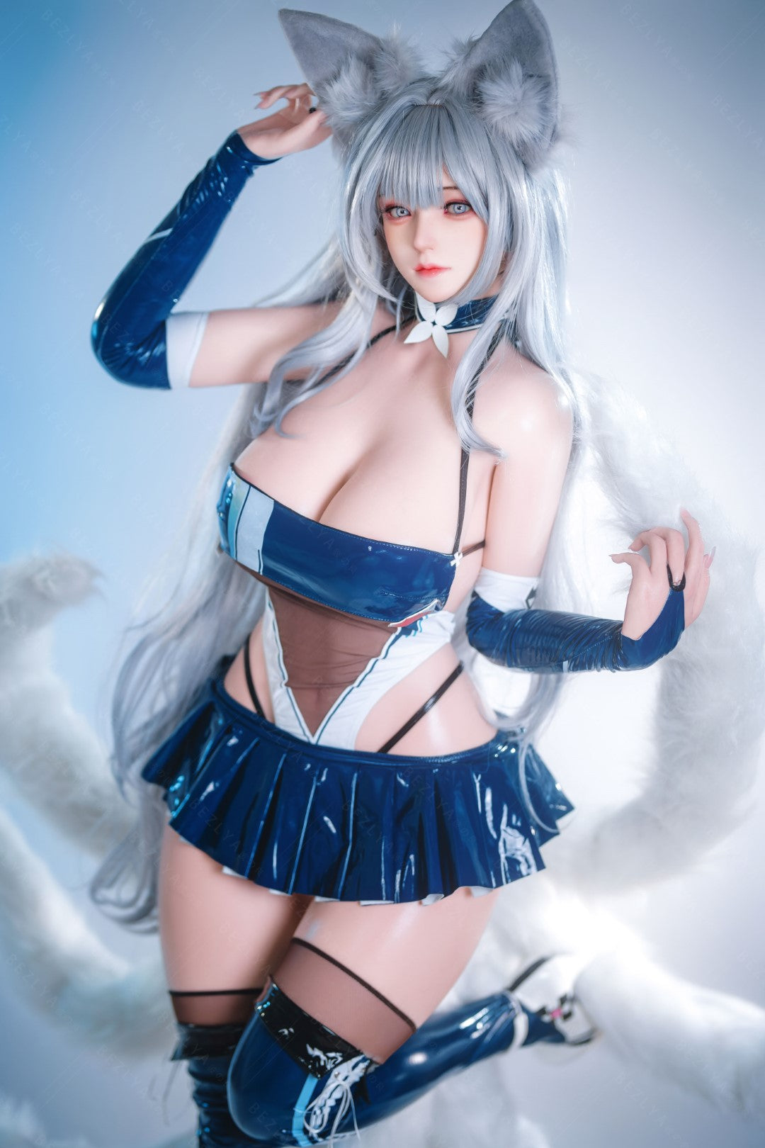 Юлания секс кукла (Bezlya Doll 155см E-чаша 2.2cf силикон)