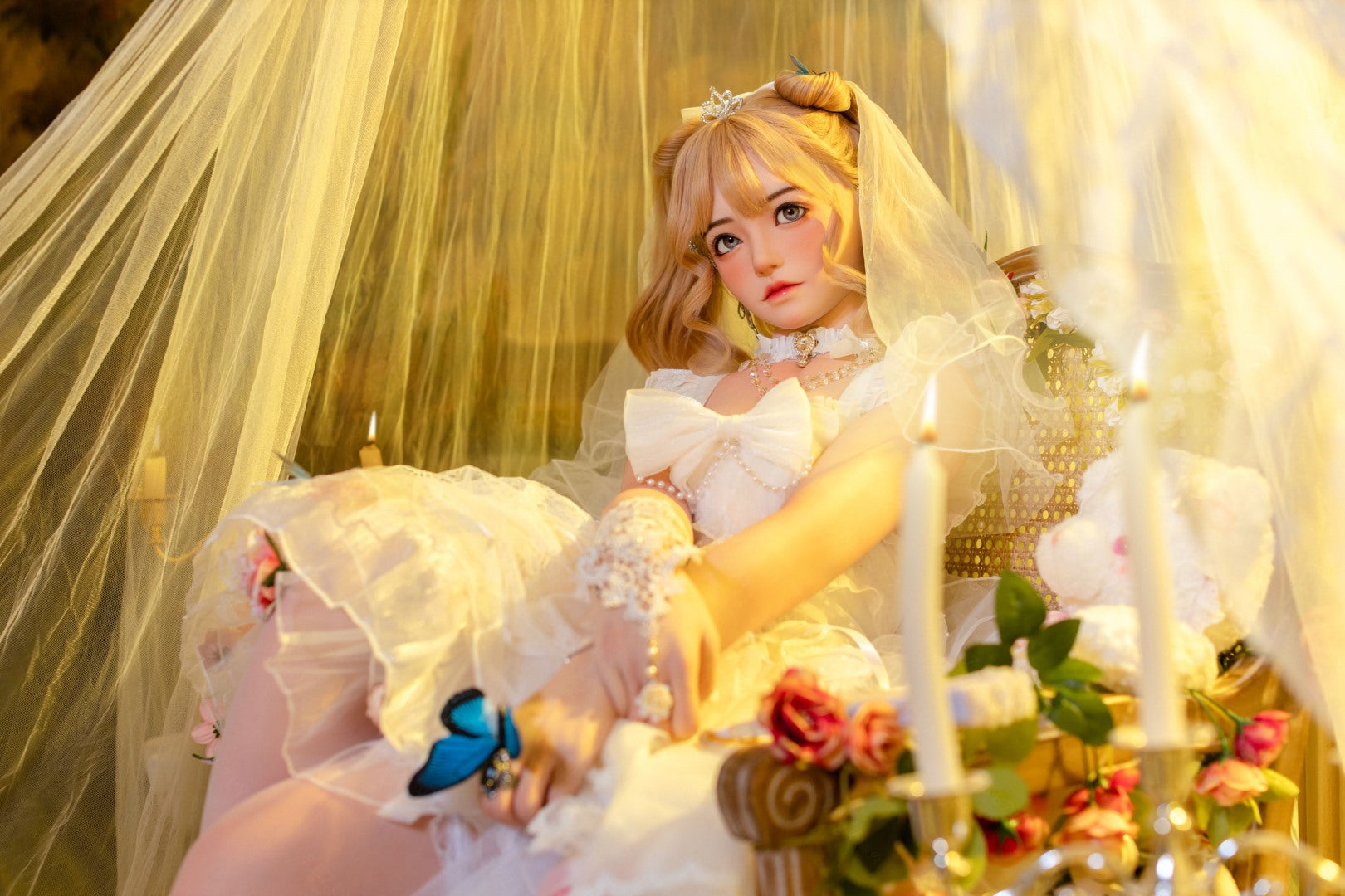 Олеандър секс кукла (Bezlya Doll 156см B-CUP 2.1 Силикон)