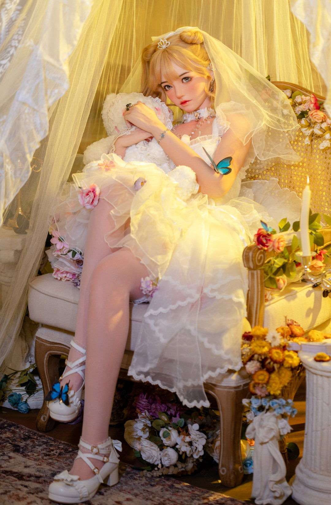 Олеандър секс кукла (Bezlya Doll 156см B-CUP 2.1 Силикон)