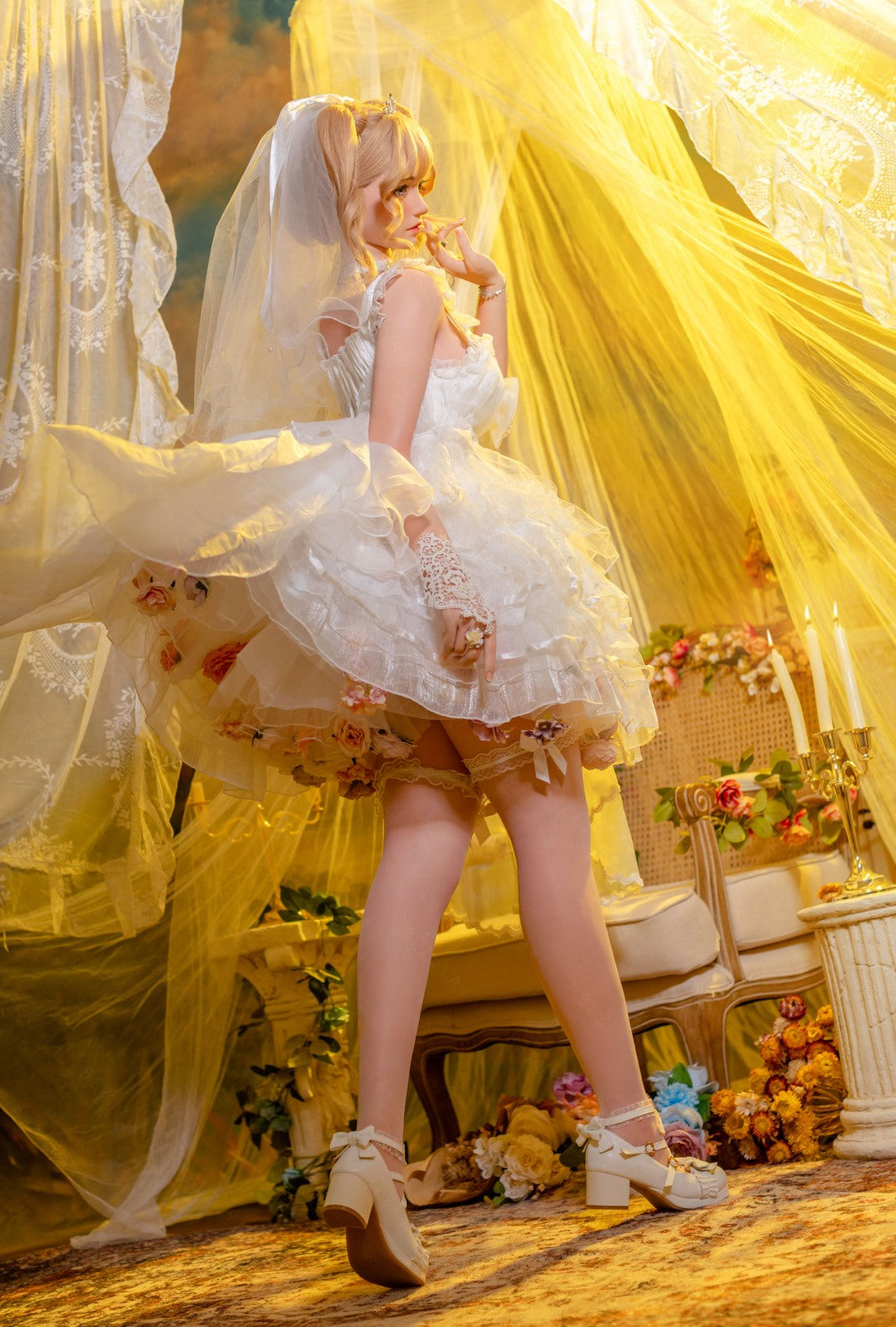 Олеандър секс кукла (Bezlya Doll 156см B-CUP 2.1 Силикон)