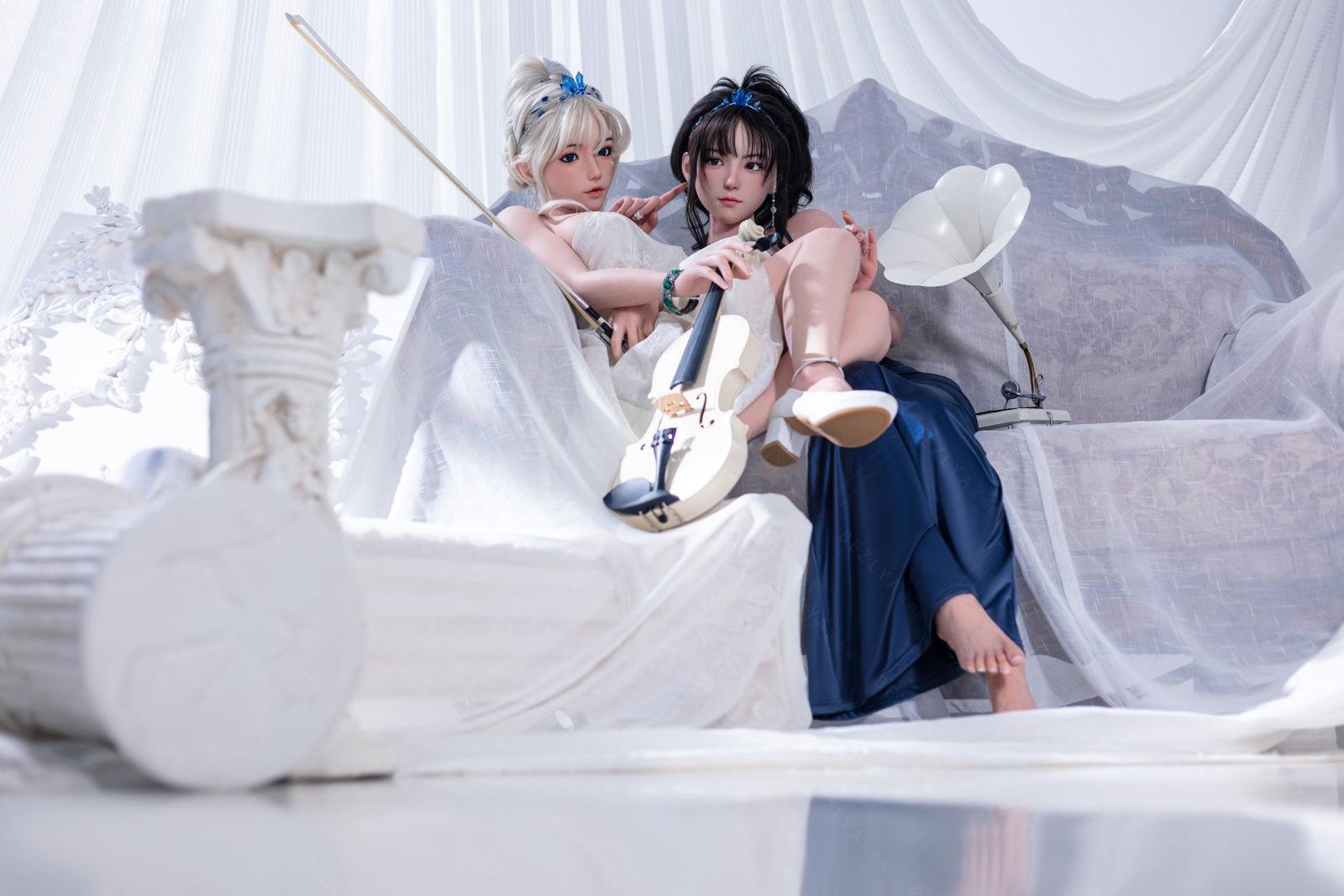 Boneca sexual Cyrtenthera (Bezlya Doll Copo E de 155cm 2.2CF Silicone)