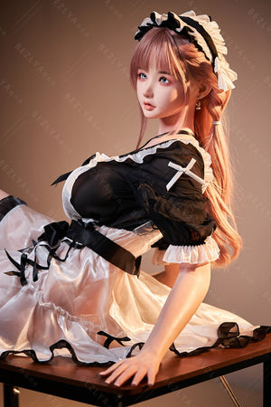 Vanille -sekspop (Bezlya Doll 155cm H-Kupa 2.1 Silicone)