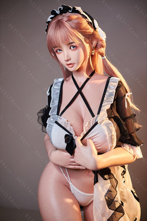 Vanille -sekspop (Bezlya Doll 155cm H-Kupa 2.1 Silicone)