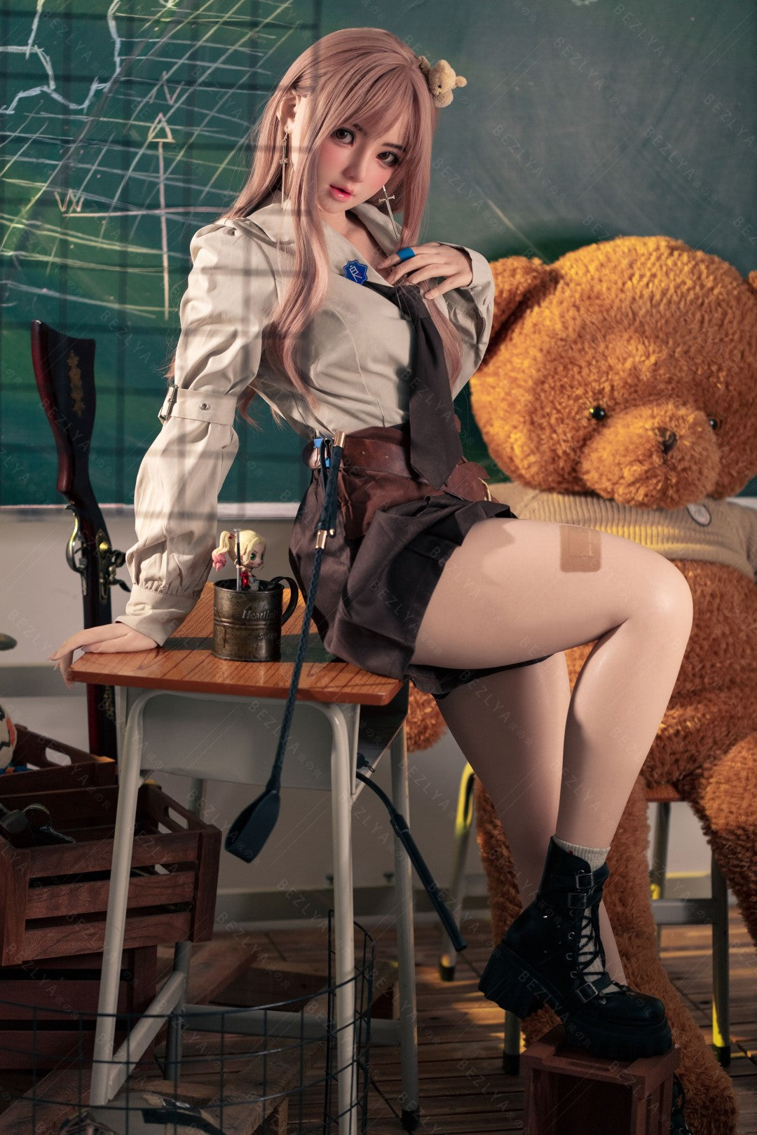 Секс кукла Convallaria (Bezlya Doll 155см B-CUP 2.1 Силикон)