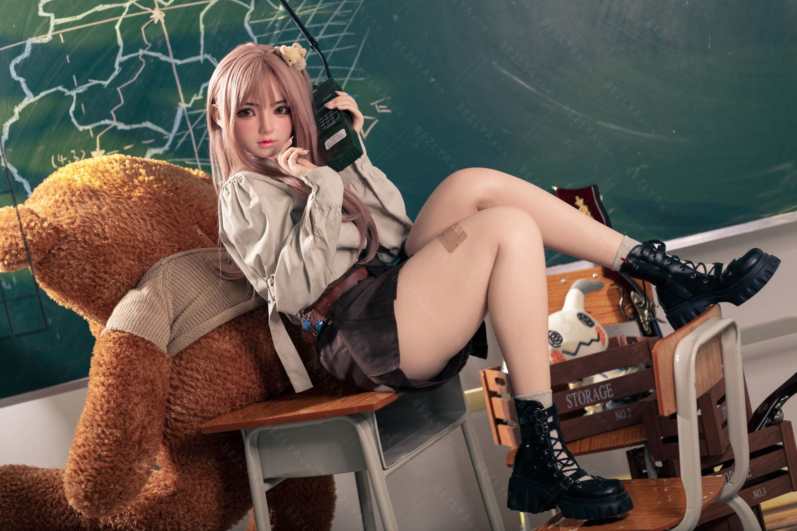 Секс кукла Convallaria (Bezlya Doll 155см B-CUP 2.1 Силикон)