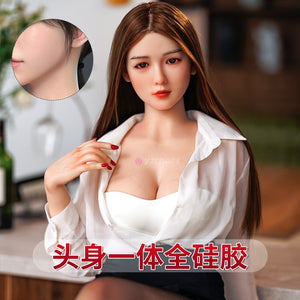 Bambola di sesso parvati (YJL Doll 163 cm F-CUP #805 TPE + silicone)