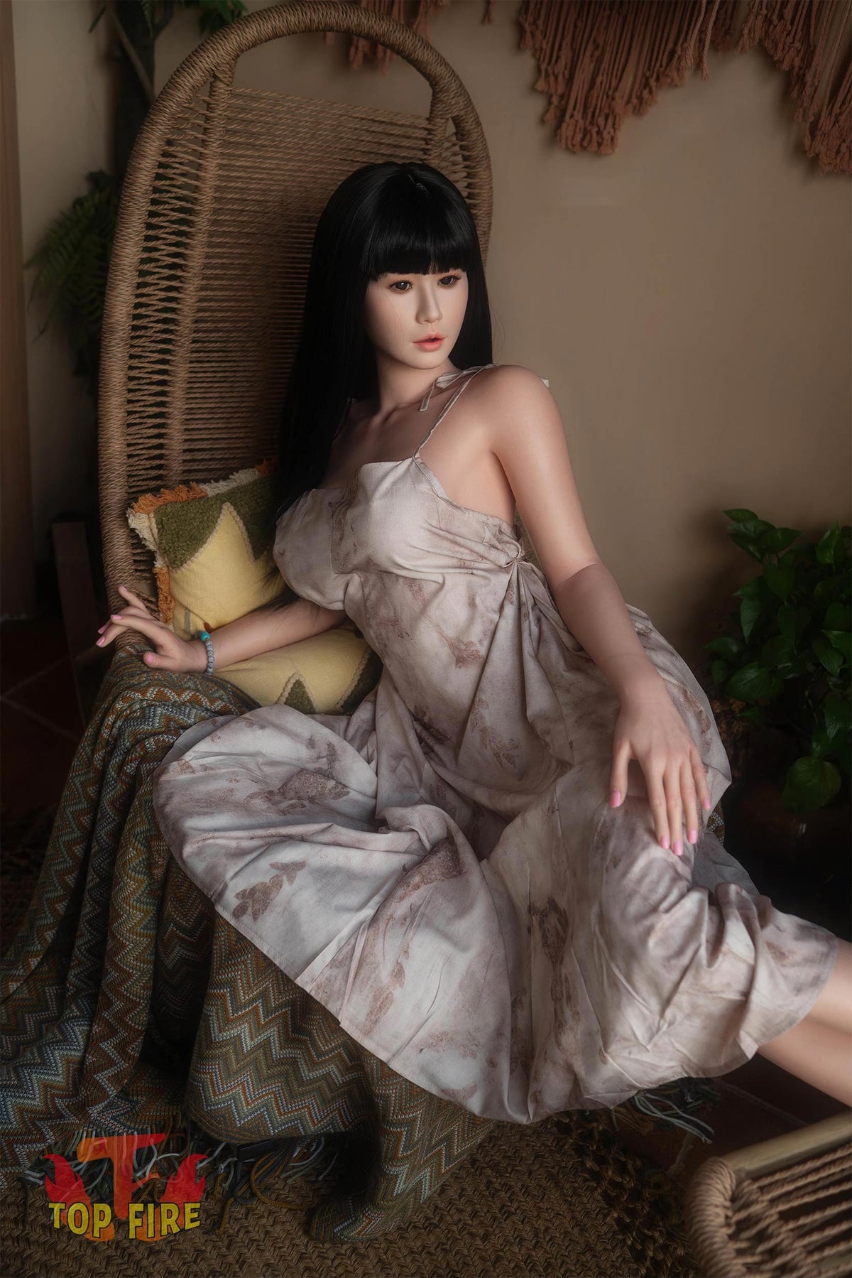 Роза секс лялька (Top Fire Doll 158 см D-чашка T30 Силікон)