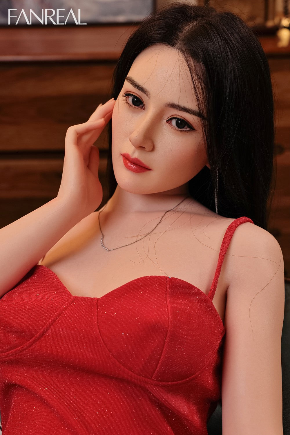 Ling Sexdocka (FanReal Doll 170cm D-kupa Silikon)