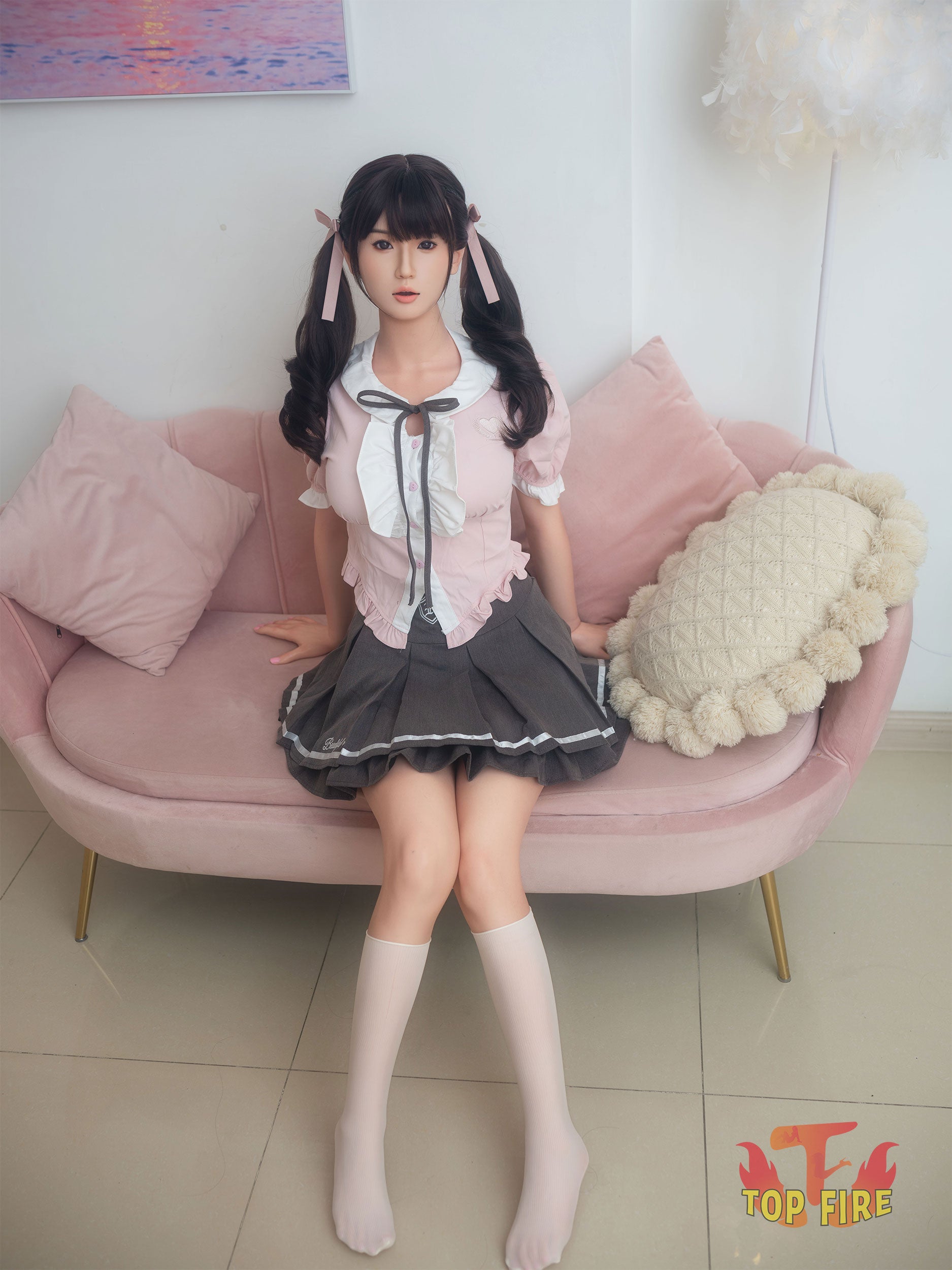 Естер Сек Долл (Top Fire Doll 158цм д-купа т29 силикон)