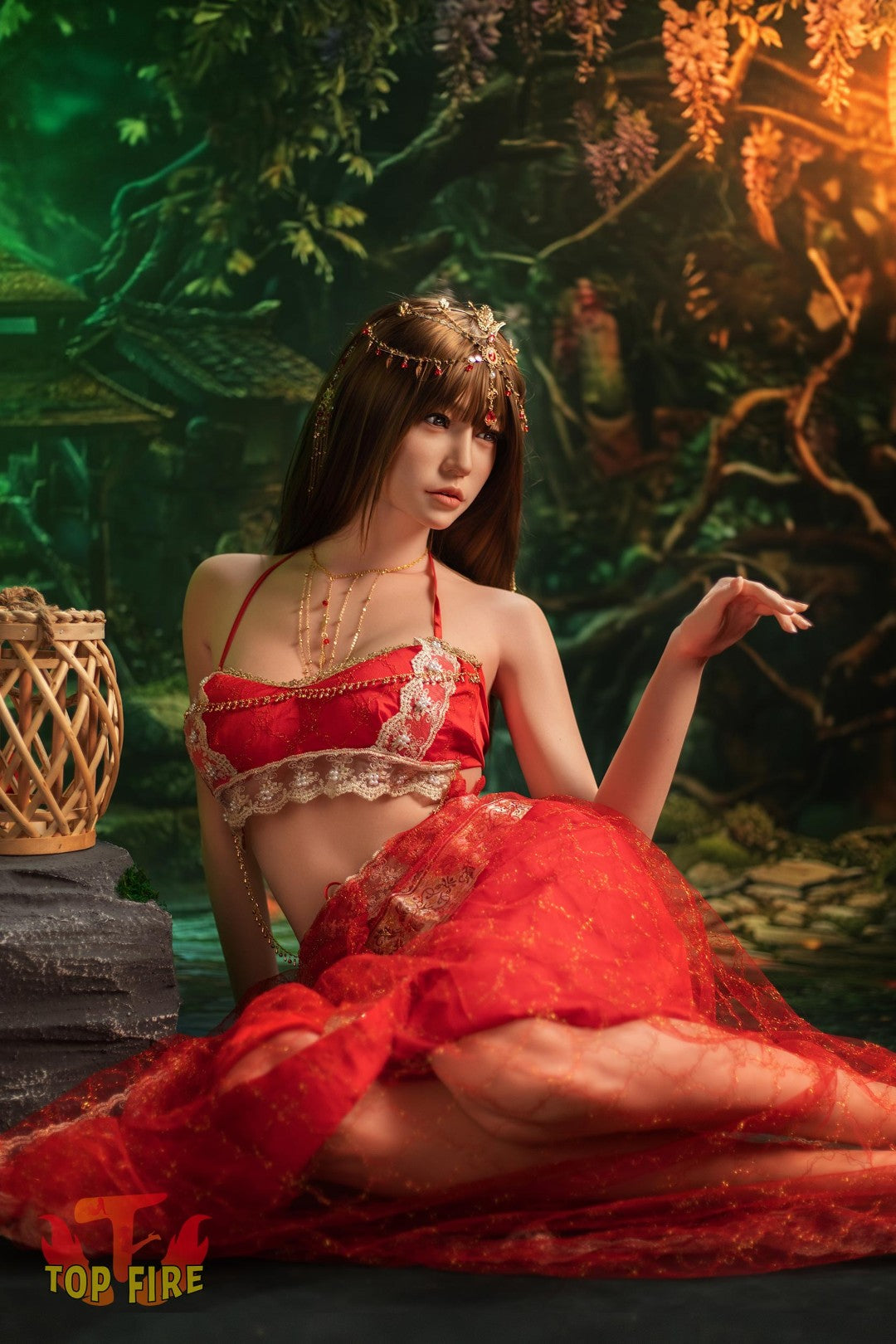 Jing Sex Doll (Top Fire Doll 170 cm E-tass T65 silikoon)