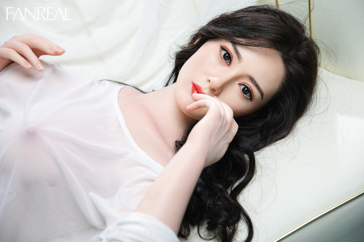 Torse Ling poupée sexuelle (FanReal Doll 95 cm G-cup Silicone)