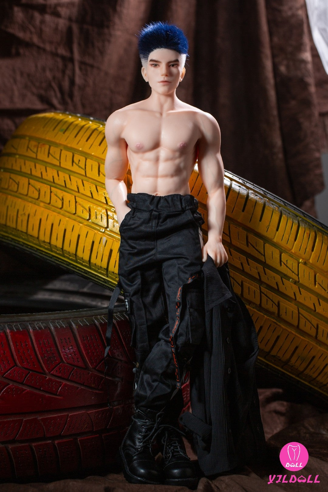 Boneca sexual masculina Paul (YJL Doll Silicone MD015 de 62cm)