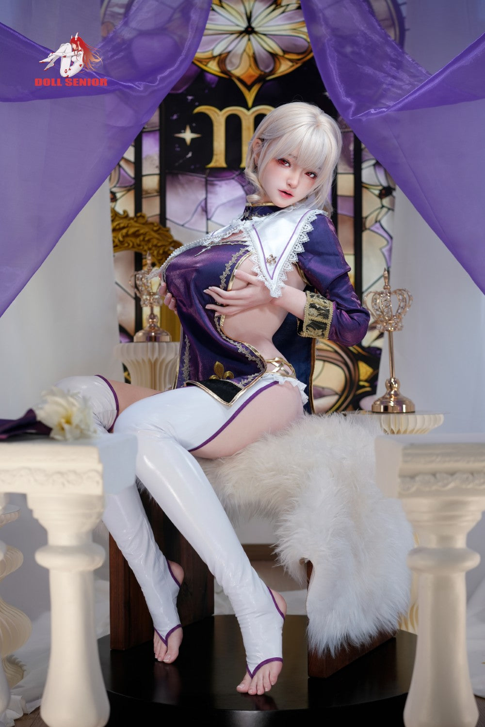 Boneca Sexual de Virgem (Doll Senior Copa F de 165 cm #C03 RST silicone)