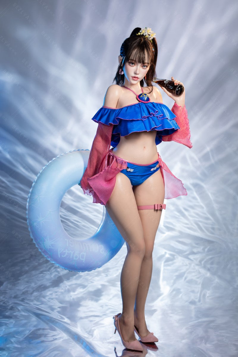 Німфея секс -лялька (Bezlya Doll 155 см силікон E-Cup 2.2CF)
