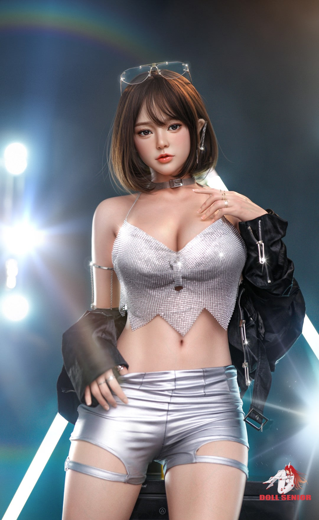 Geji Sex Doll (Senior baba, 163 cm-es E-Cup #09 szilikon)