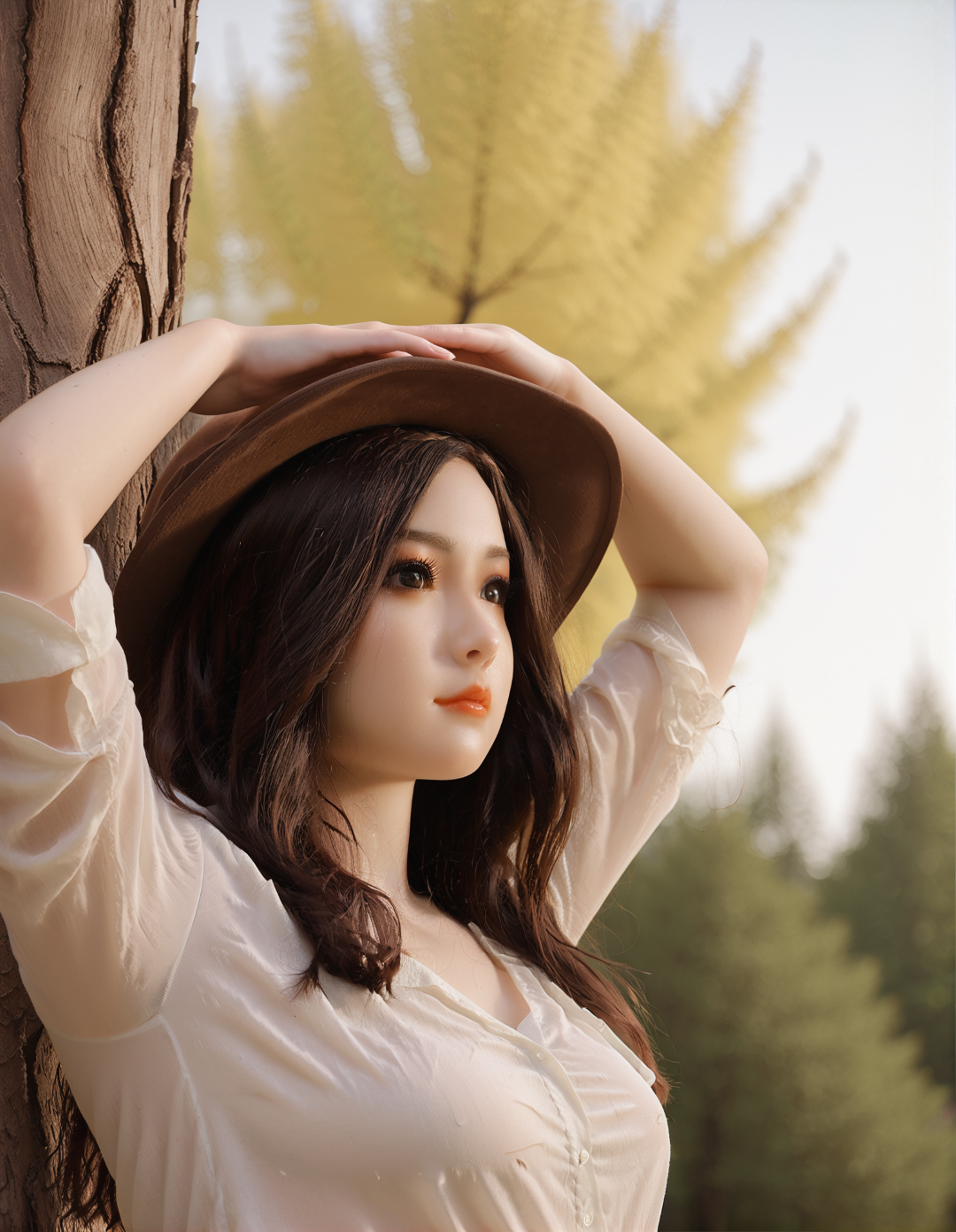 Mei Sex Doll (Aibei Doll 148cm B-Cup #AB2 TPE+Silicone)