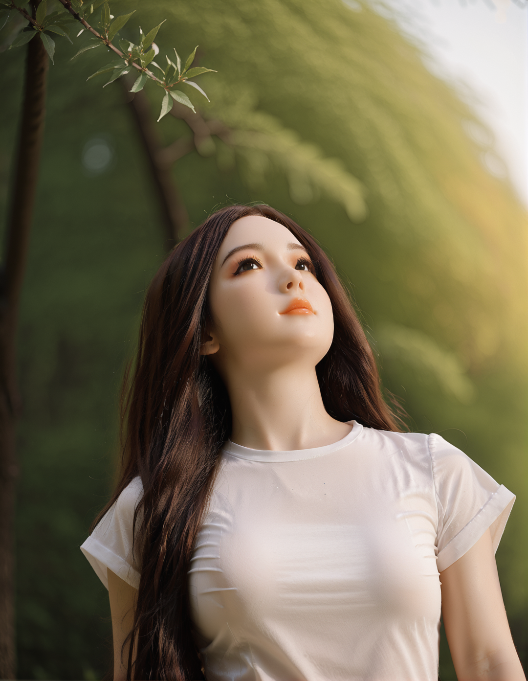Mei Sex Doll (Aibei Doll 148cm B-CUP #AB2 TPE+szilikon)