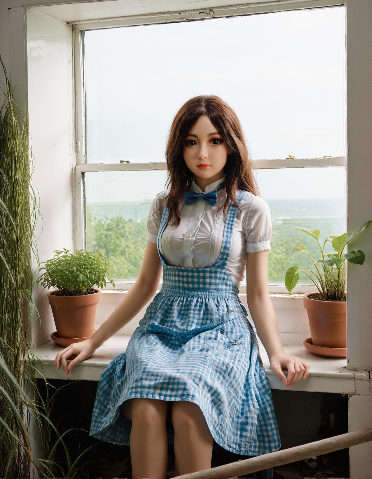 Peut poupée sexuelle (Aibei Doll Bonnet B 148 cm #AB2 TPE+Silicone)