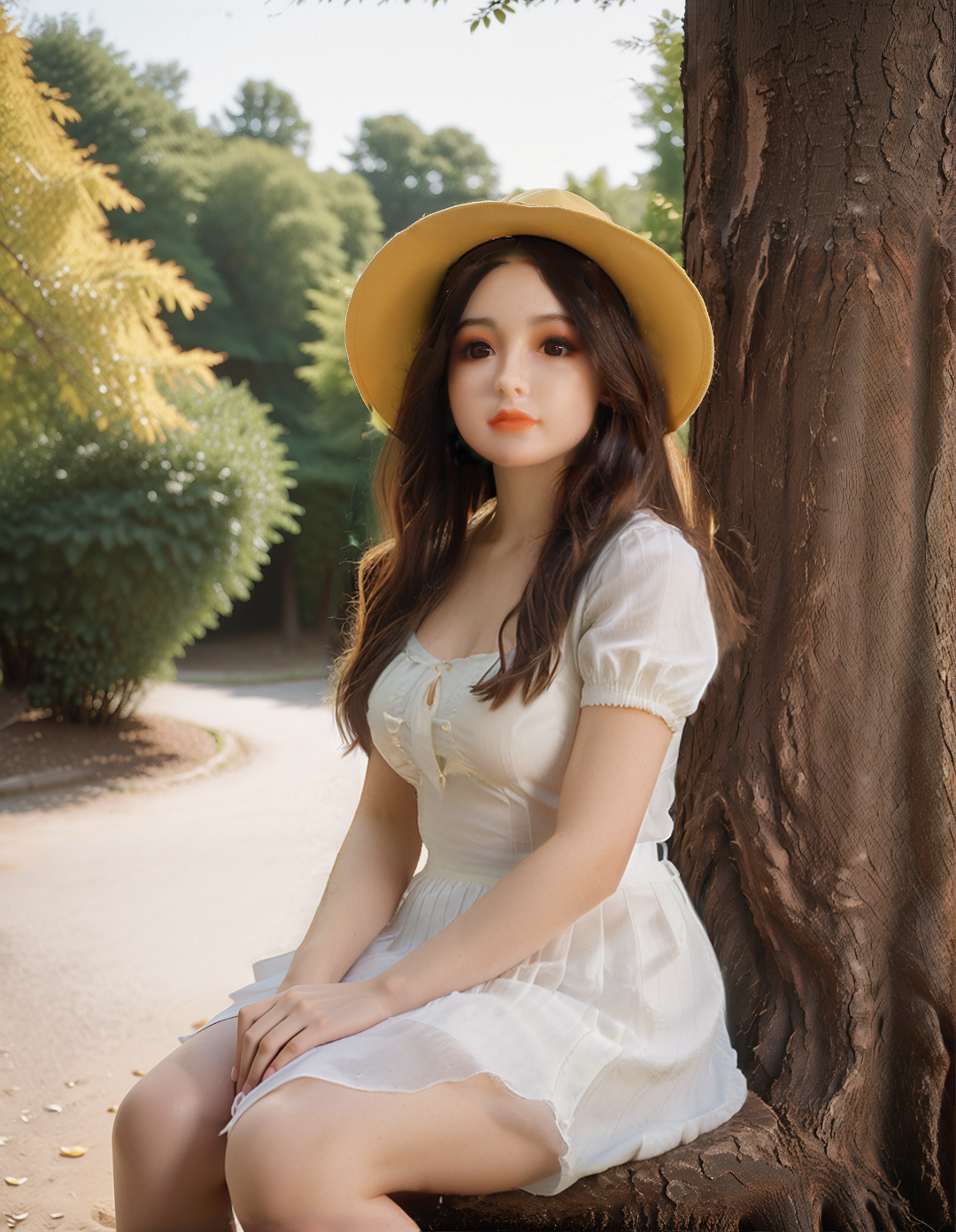 Mei Sex Doll (Aibei Doll 148cm B-Cup #AB2 TPE+Silicone)