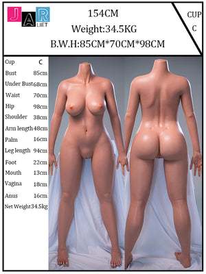 Liz Sex Doll (Jarliet Silicone C-Cup da 154 cm)